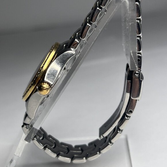 TAG Heuer Ladies Link Quartz Date Watch WJF1354 MOP Dial Diamond Bezel 27mm - Picture 7 of 16